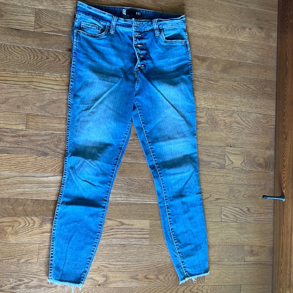 KUT ankle skinny High rise